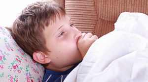 Сухой горловой кашель у ребенка