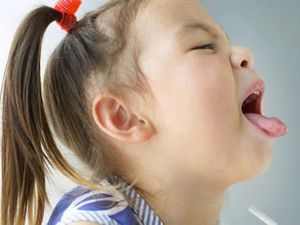 Грубый кашель у ребенка