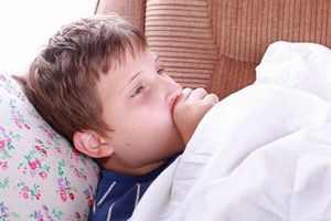 Продуктивный кашель у ребенка