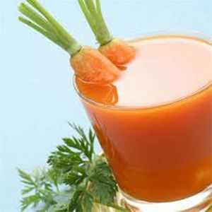 Морковный сок от насморка детям