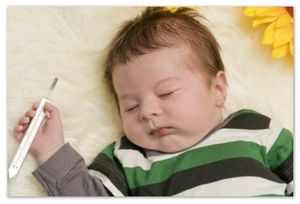 Сильный кашель у ребенка температура